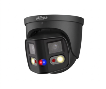 IP IR Dual-Lens Splicing TiOC2.0 camera zwart, 4 MP, lens 2.8 mm