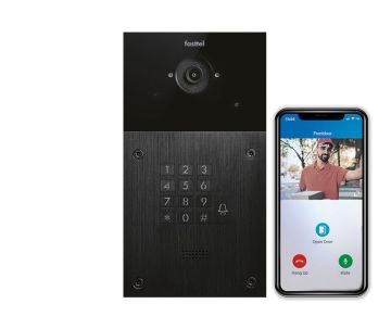 Video intercom IP Fasttel FT600VKK, 1 drukknop, codepaneel
