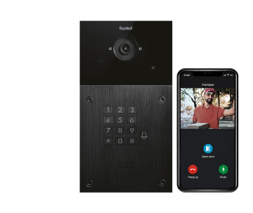 Video intercom IP Fasttel FT600VKK, 1 drukknop, codepaneel