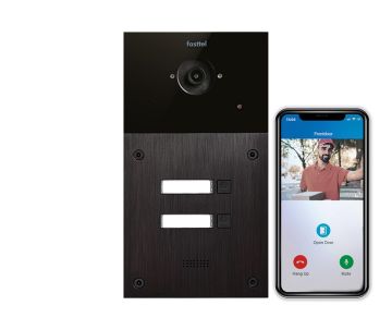 Video intercom IP Fasttel FT600SIPVC-2, 2 drukknoppen